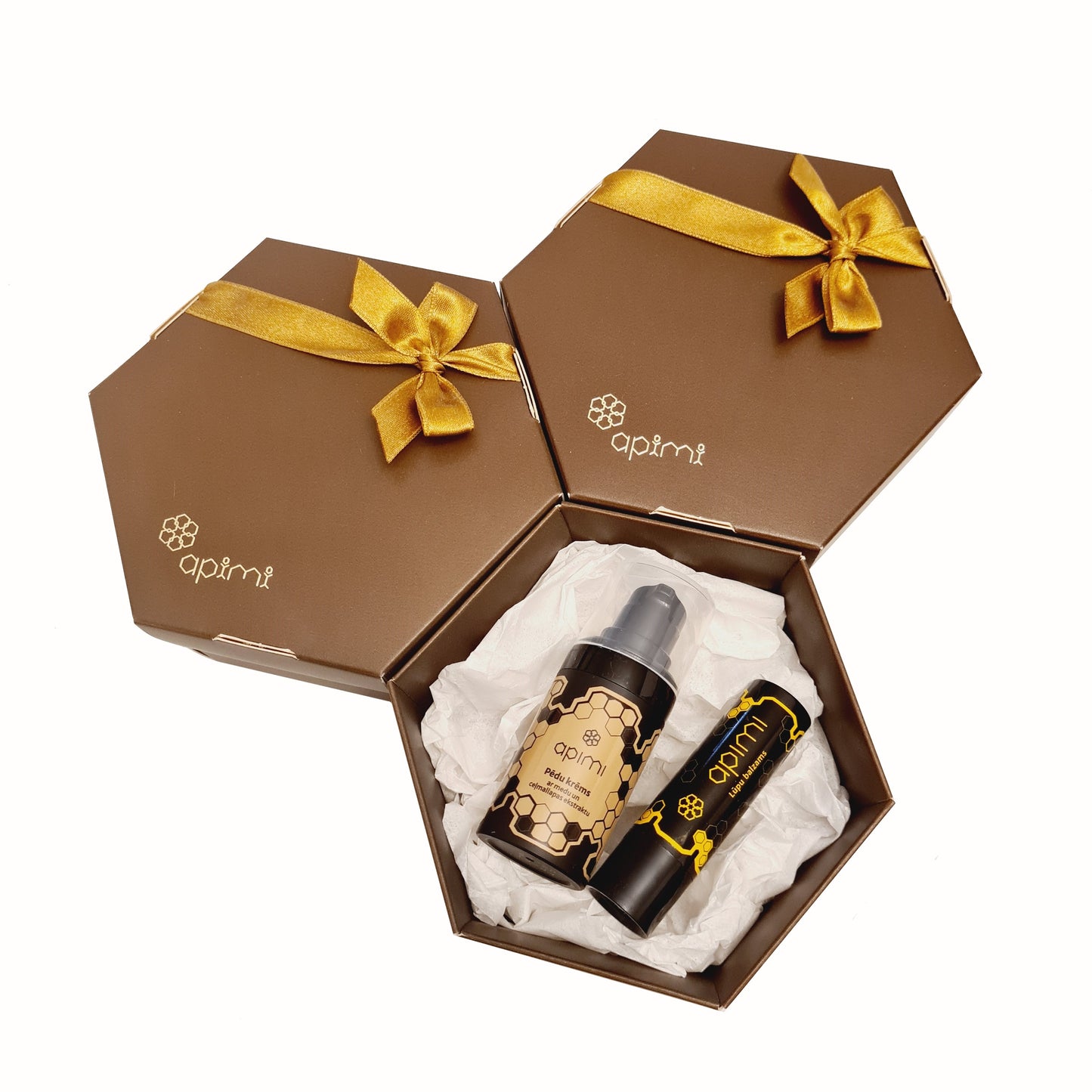 Dāvanu komplekts - Apimi krēms pēc izvēles + Apimi lūpu balzams pēc izvēles / Gift set - Apimi cream of your choice + Apimi lip balm of your choice