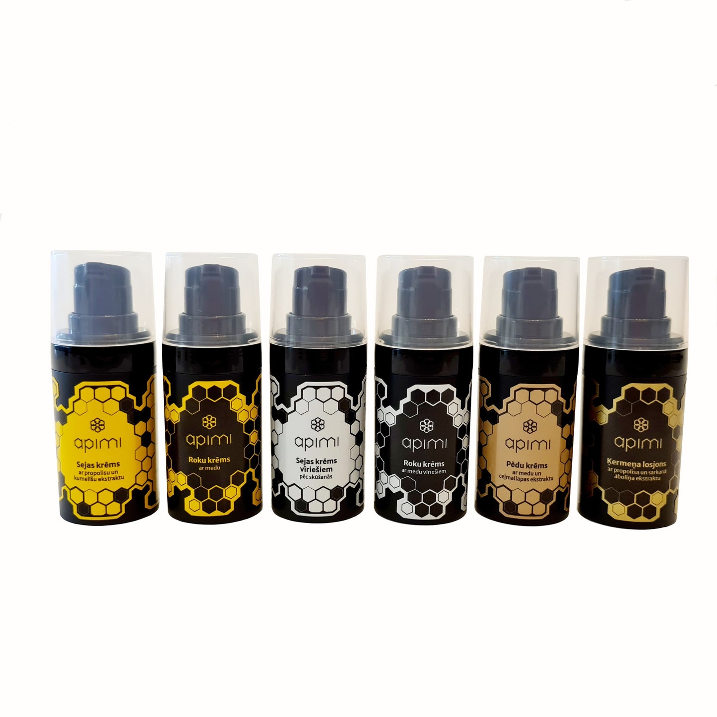 Apimi krēmu komplekts / Apimi cream combo set - 6 x 15 ml