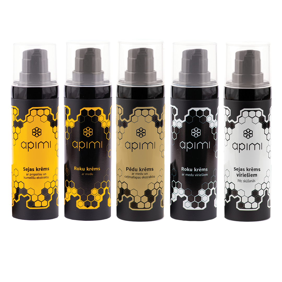 Apimi krēmu komplekts / Apimi cream combo set - 5 x 30 ml