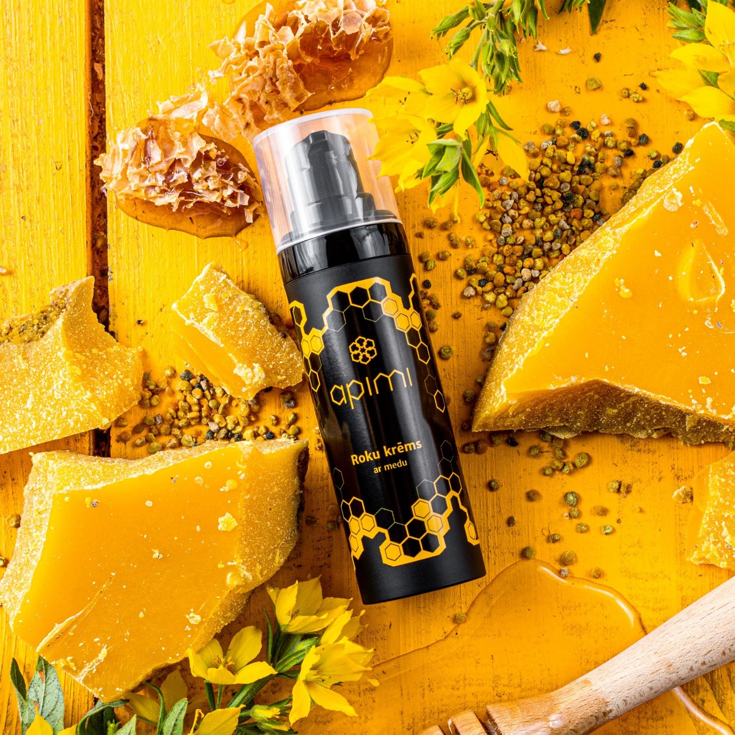 Apimi Hand cream with honey - Roku krēms ar medu