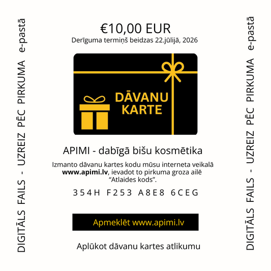 DIGITĀLA DĀVANU KARTE