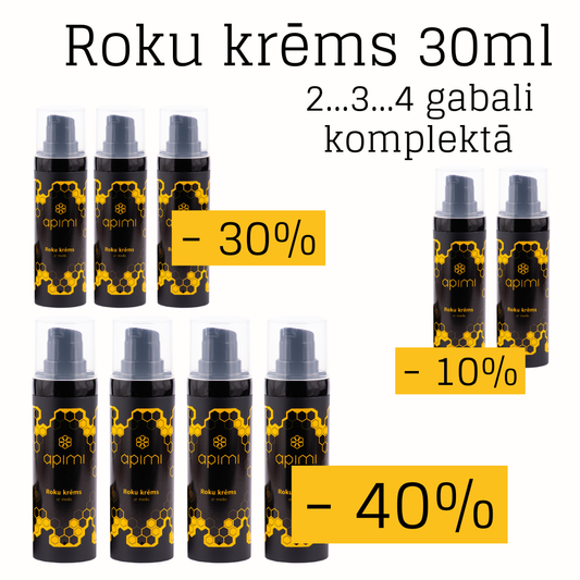 Melnā piektdiena - Roku krēms ar medu, 30ml