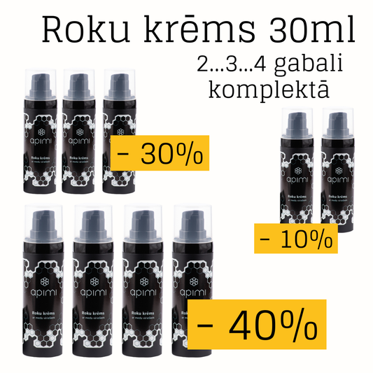 Melnā piektdiena - Roku krēms ar medu vīriešiem, 30ml