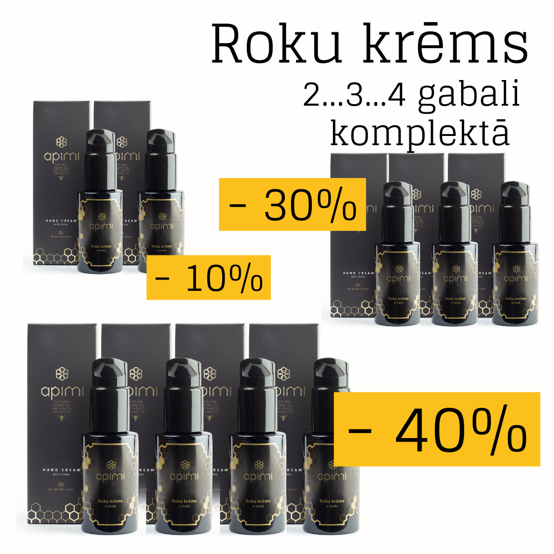 Melnā piektdiena - Roku krēms ar medu, 50ml LUX