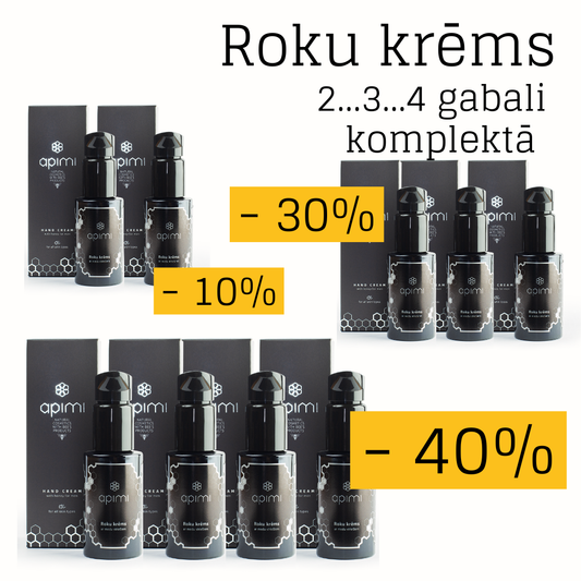 Melnā piektdiena - Roku krēms ar medu vīriešiem, 50ml LUX