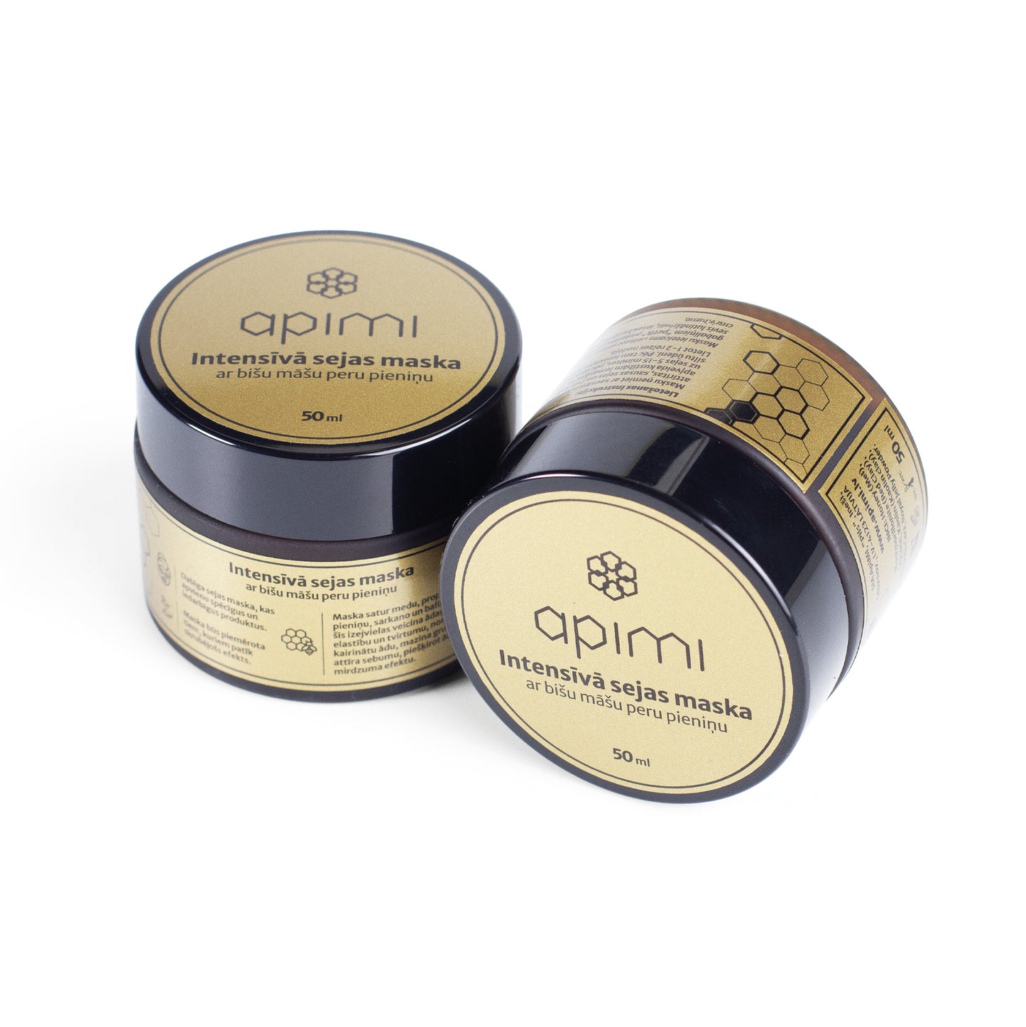 Intensīva sejas maska ar bišu māšu peru pieniņu / Intensive face mask with royal jelly