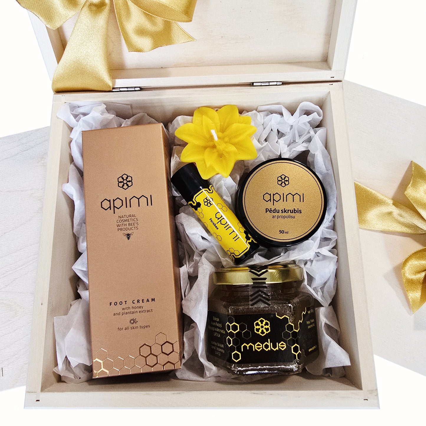 Dāvanu komplekts – Mierpilnās pēdas