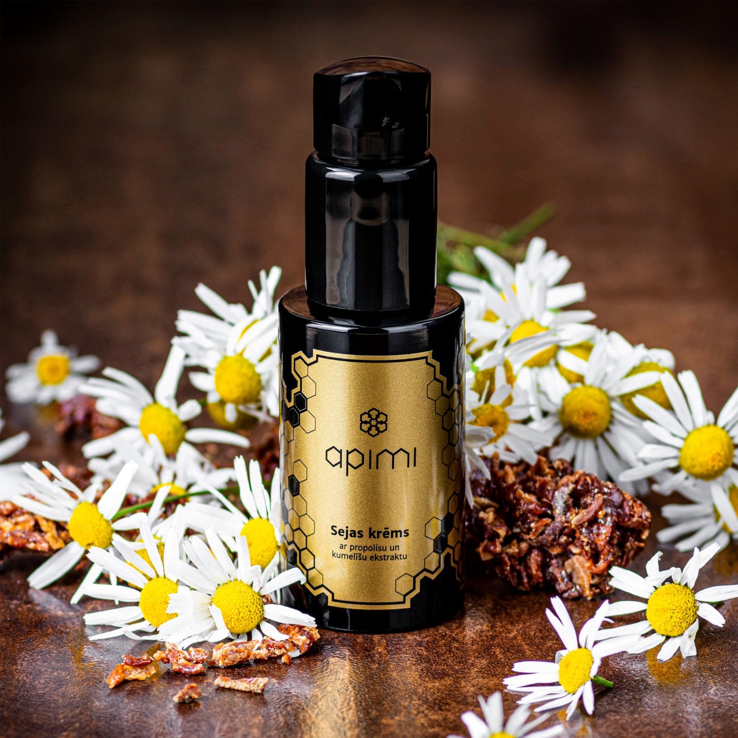 Apimi Face cream with propolis and chamomile extract - Sejas krēms ar propolisu un kumelīšu ekstraktu